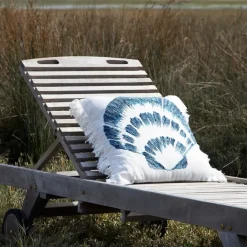 Fabrique de Styles Coussins Et Housses>Housse de coussin en coton st-jacques 45x45cm - Bord De Mer Bleu Marine