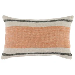 Fabrique de Styles Coussins Et Housses>Housse de coussin en lin 50x30cm - Hemlin Brique