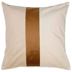 Fabrique de Styles Coussins Et Housses>Housse de coussin en velours camel et 45x45cm - Klosen Nude
