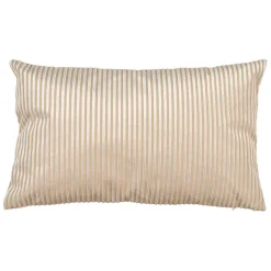 Fabrique de Styles Coussins Et Housses>Housse de coussin en velours côtelé 50x30cm - Klosen Ivoire