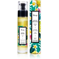 Fabrique de Styles Soins Du Corps>Huile corps Fleur de Tiaré 50ml - Moani Doré