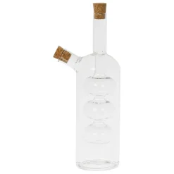 Fabrique de Styles Ustensibles De Cuisine>Huilier vinaigrier en verre borosilicate 25cl - Voidita Transparent