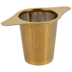 Fabrique de Styles Accessoires Thé Et Café>Infuseur the en inox - Losange Doré
