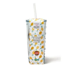 Fabrique de Styles Cafés, Thés Et Infusions>Infusion glacée ananas-coco mug 12 infusettes 24 g