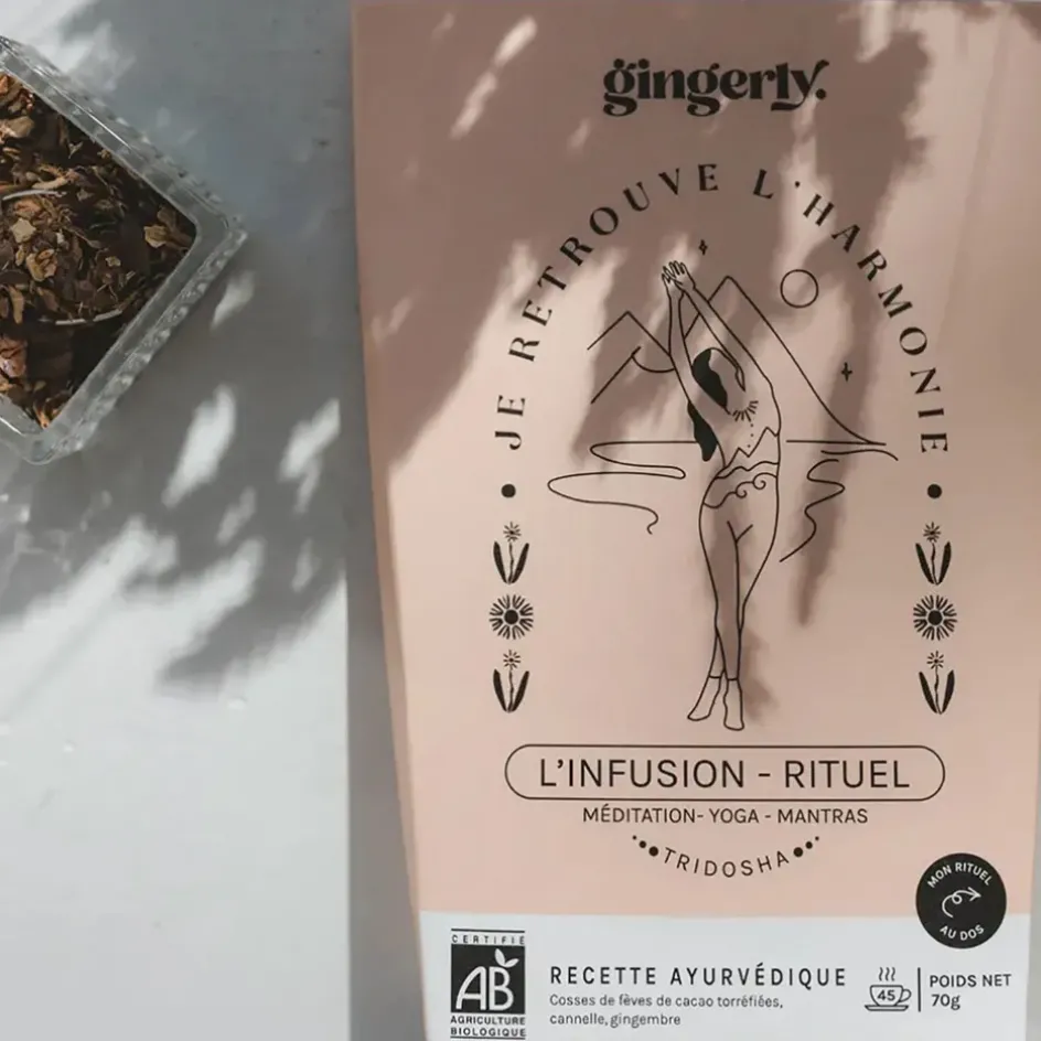 Fabrique de Styles Cafés, Thés Et Infusions>Infusion rituel en vrac Je retrouve l'harmonie Rose