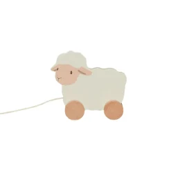 Fabrique de Styles Jouets>Jouet à tirer mouton en bois - Little Farm Multicolore
