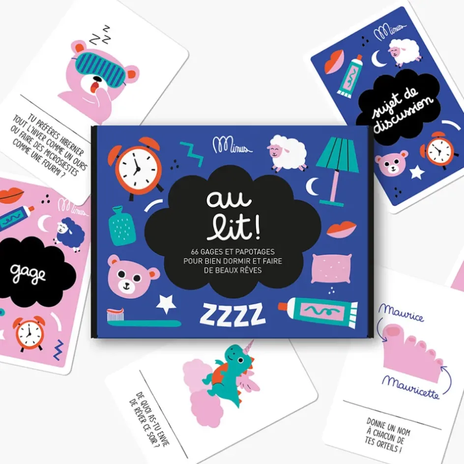 Fabrique de Styles Jeux>Kit de discussions au lit - en famille Multicolore