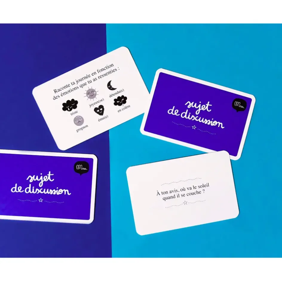 Fabrique de Styles Jeux>Kit de discussions au lit - en famille Multicolore