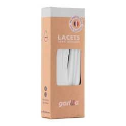 Fabrique de Styles Accessoires Mode>Lacets en silicone l110cm Neige