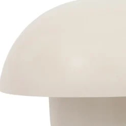 Fabrique de Styles Lampes À Poser>Lampe champignon en fer h35cm - Champart Beige
