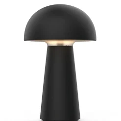 Fabrique de Styles Lampes À Poser>Lampe champignon h22.5cm - Visby Noir