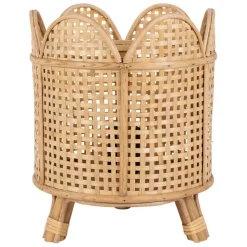 Fabrique de Styles Lampes À Poser>Lampe en bambou et sapin h30cm - Ladret Naturel