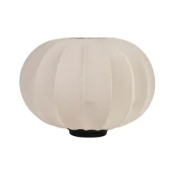 Fabrique de Styles Lampes À Poser>Lampe en coton h24.5cm - Klosen Beige