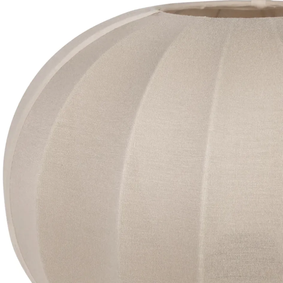 Fabrique de Styles Lampes À Poser>Lampe en coton h28.5cm - Klosen Beige