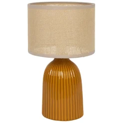 Fabrique de Styles Lampes À Poser>Lampe en céramique h28cm - Essencia Curry