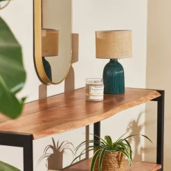 Fabrique de Styles Lampes À Poser>Lampe en céramique émeraude h28cm - Essencia Emeraude