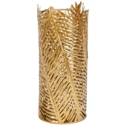 Fabrique de Styles Lampes À Poser>Lampe en fer h38cm - Palmier Doré