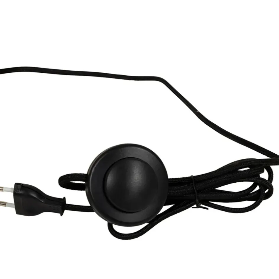 Fabrique de Styles Lampes À Poser>Lampe en papier et lin h94cm - Fontelo Naturel