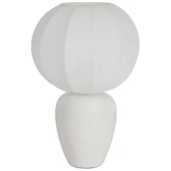 Fabrique de Styles Lampes À Poser>Lampe en porcelaine h33cm - Klosen Blanc