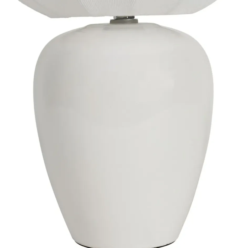 Fabrique de Styles Lampes À Poser>Lampe en porcelaine h33cm - Klosen Blanc