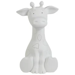 Fabrique de Styles Déco>Lampe led girafe en procelaine Blanc