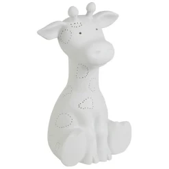 Fabrique de Styles Déco>Lampe led girafe en procelaine Blanc