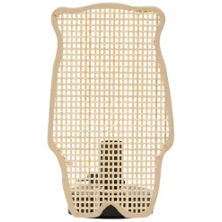 Fabrique de Styles Déco>Lampe ours en bambou et fer h24cm - Songes Naturel
