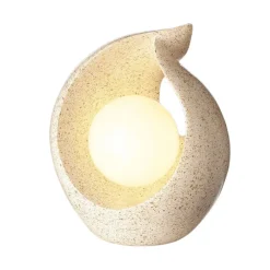Fabrique de Styles Luminaires|Jardin>Lampe solaire en polyrésine Beige