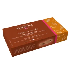 Fabrique de Styles Chocolats Et Confiseries>Langue de chocolat caramel au beurre salé Marron