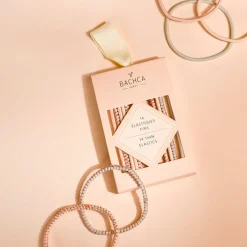 Fabrique de Styles Accessoires Mode>Élastiques fins pastel x14 Rose