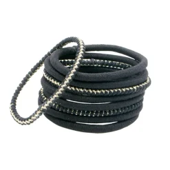 Fabrique de Styles Accessoires Mode>Élastiques épais x9 Noir