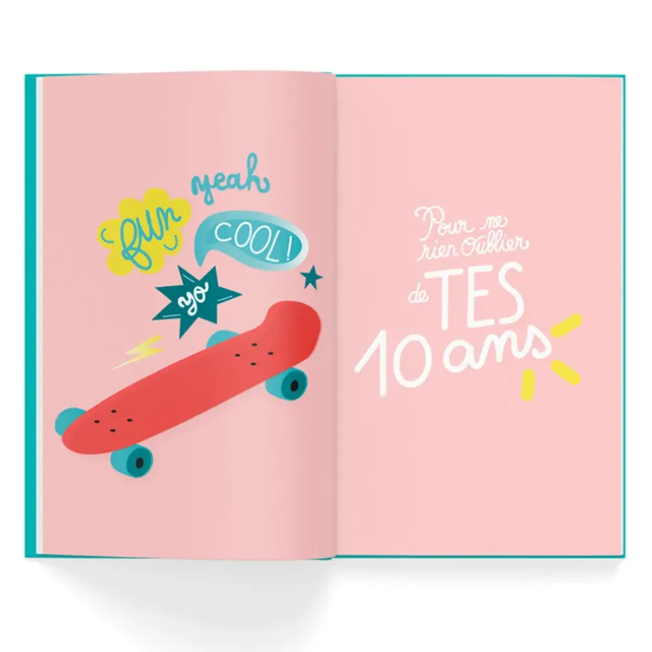 Fabrique de Styles Livres>Livre a remplir pour ne rien oublier de ton enfance Multicolore