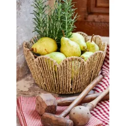 Fabrique de Styles Paniers Et Corbeilles>Lot de 2 corbeilles en jonc de mer - Chaumière Naturel