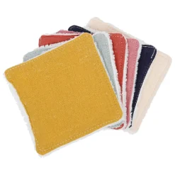 Fabrique de Styles Accessoires Soins>Lot de 6 lingettes ecolo petit modele scintillant Multicolore