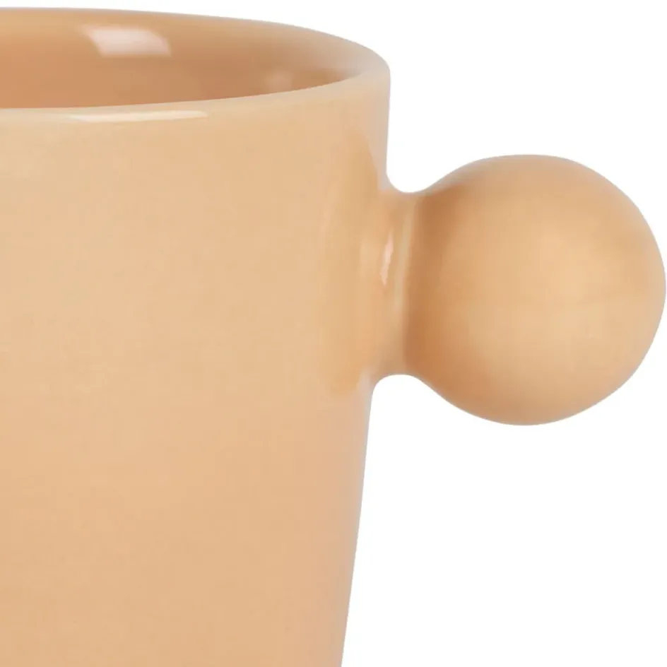 Fabrique de Styles Tasses Et Mugs>Lot de 4 tasses en grès 10cl - Klosen Nude