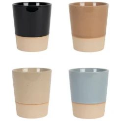Fabrique de Styles Tasses Et Mugs>Lot de 4 tasses 27cl - Ekume Multicolore