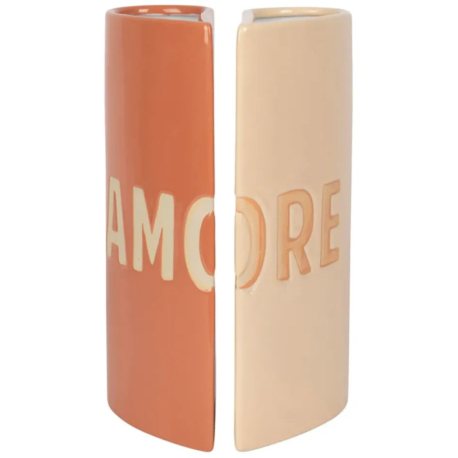 Fabrique de Styles Vases Et Soliflores>Lot de 2 vases en grès 13x6.5xh24cm - Funny Nude