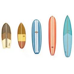 Fabrique de Styles Petits Objets Déco>Magnet planche de surf Multicolore