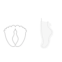 Fabrique de Styles Soins Des Mains Et Des Pieds>Masque pieds chaussettes hydratantes Multicolore