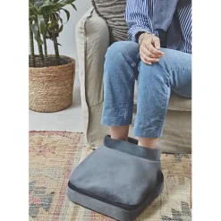 Fabrique de Styles Relaxation Et Massage>Masseur multifonction dos et pieds Shiatsu Noir