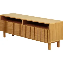 Fabrique de Styles Meubles Tv>Meuble tv en chêne 150x50cm - Paulo Naturel