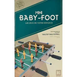 Fabrique de Styles Jeux>Mini baby foot de table Marron