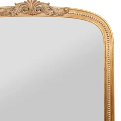 Fabrique de Styles Miroirs>Miroir arrondie 81x107cm - sonate Doré