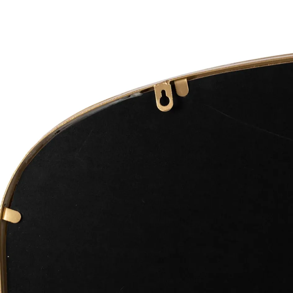 Fabrique de Styles Miroirs>Miroir baroque en fer 101x77.5cm - lore Doré