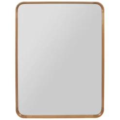 Fabrique de Styles Miroirs>Miroir en chêne 90x120cm - Heola Naturel