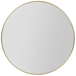 Fabrique de Styles Miroirs>Miroir en fer d110cm - Arlequin Doré