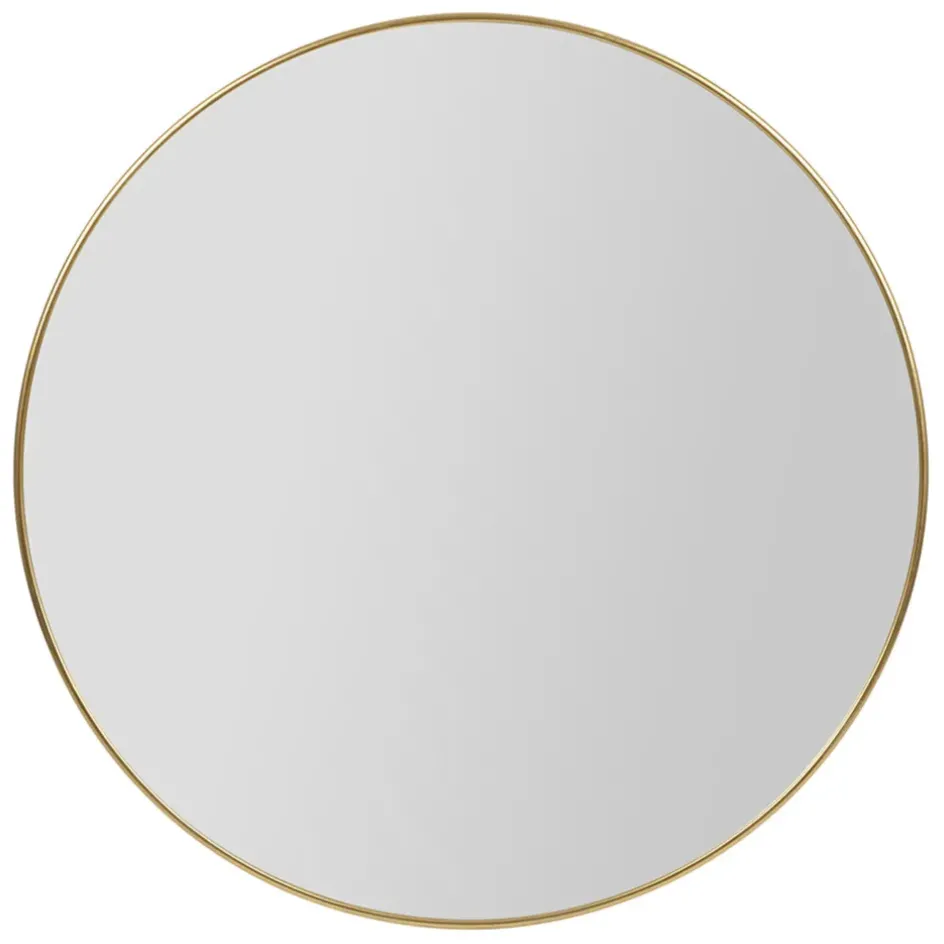 Fabrique de Styles Miroirs>Miroir en fer d110cm - Arlequin Doré