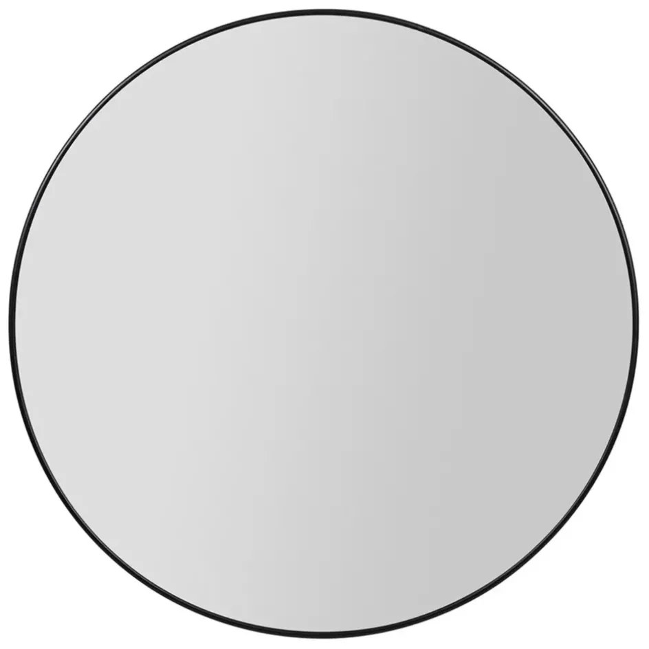 Fabrique de Styles Miroirs>Miroir en fer d110cm - Arlequin Noir