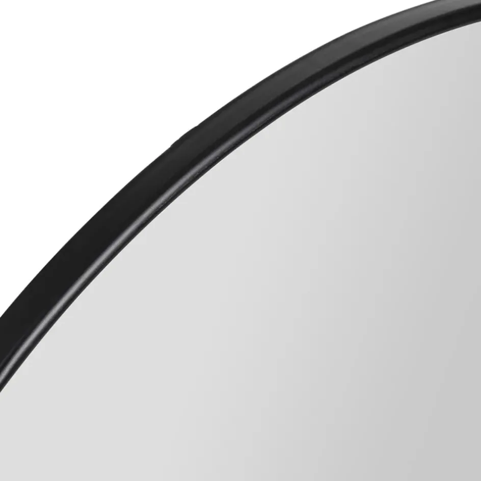 Fabrique de Styles Miroirs>Miroir en fer d110cm - Arlequin Noir