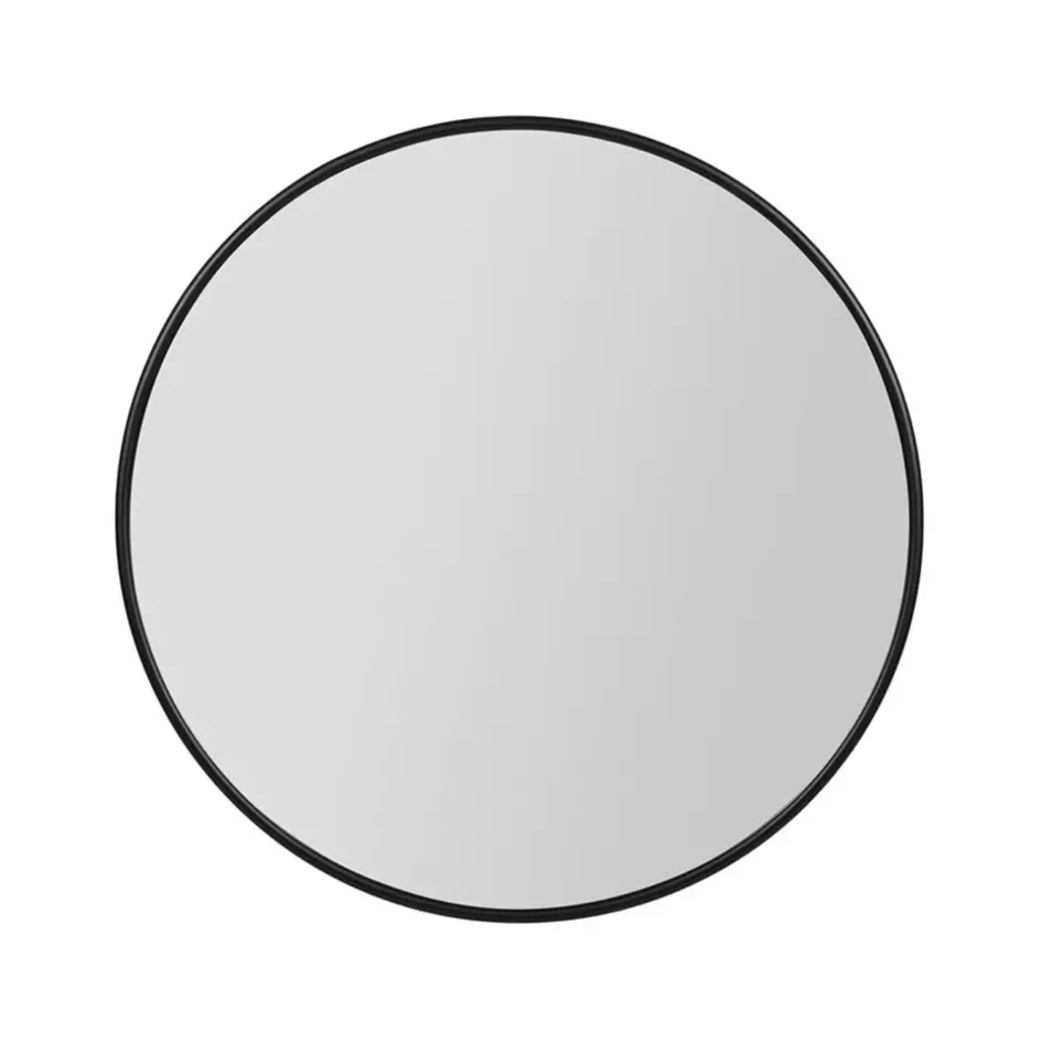 Fabrique de Styles Miroirs>Miroir en fer d70cm - Arlequin Noir